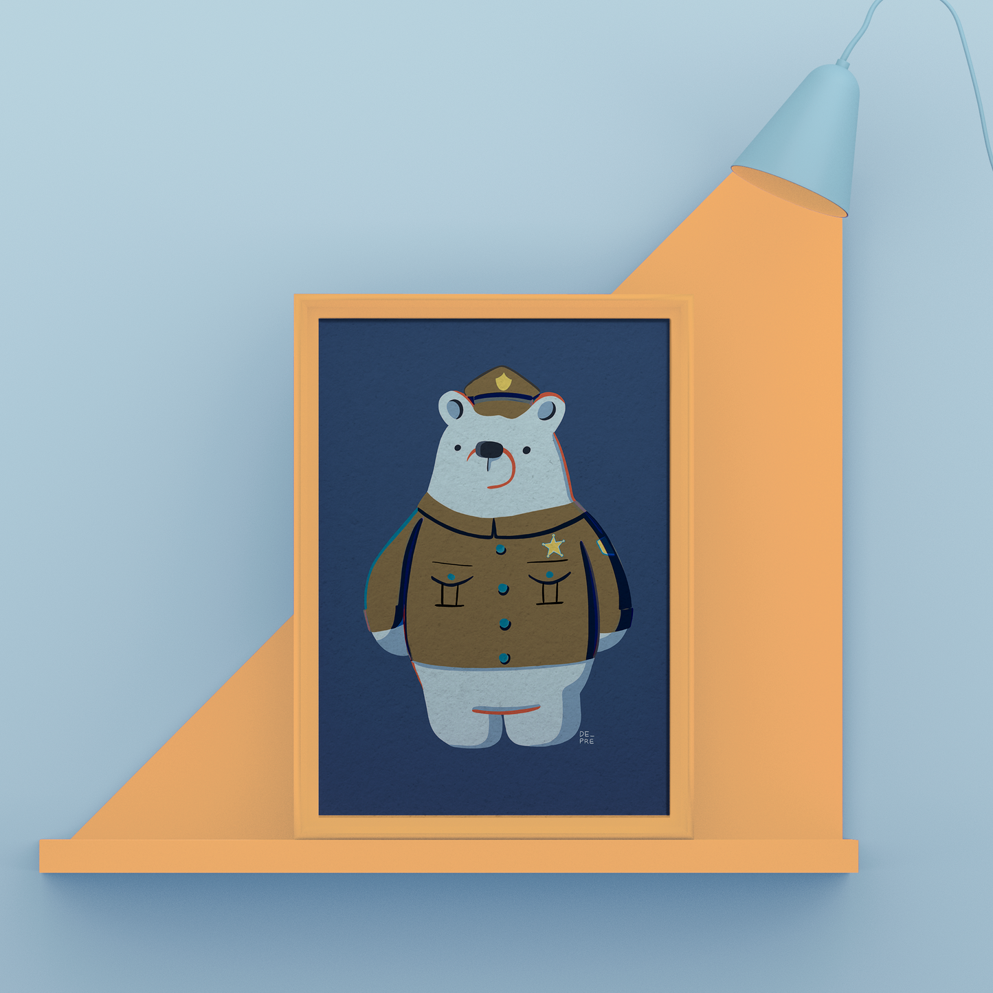 poster, kinderkamer, beren