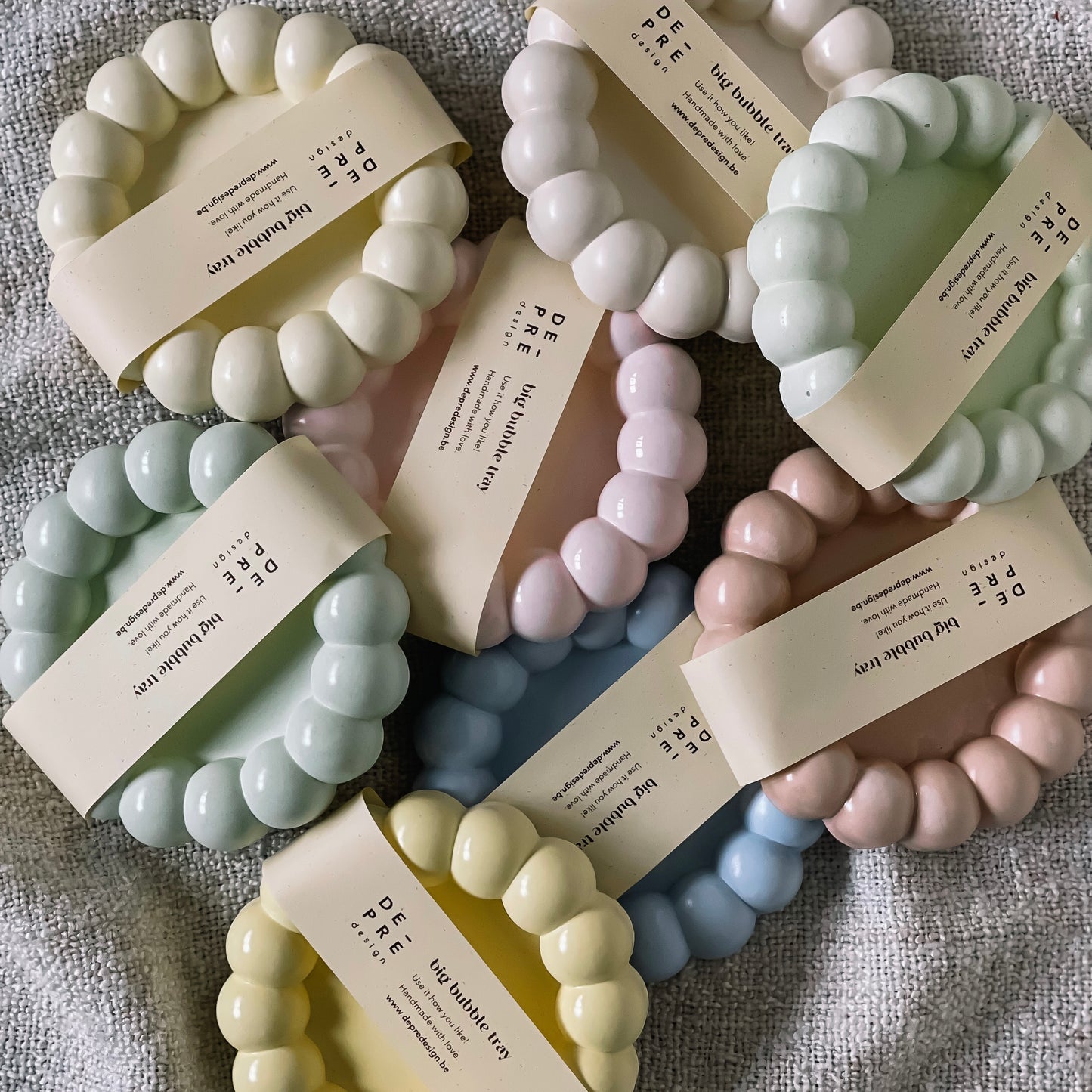Big bubble tray