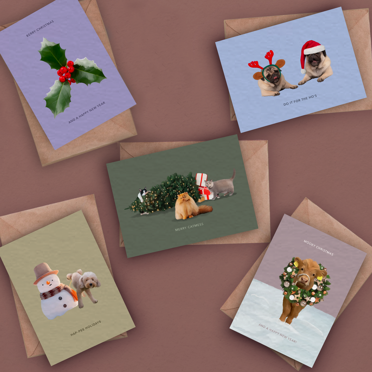 Pakje kerstkaartjes 5