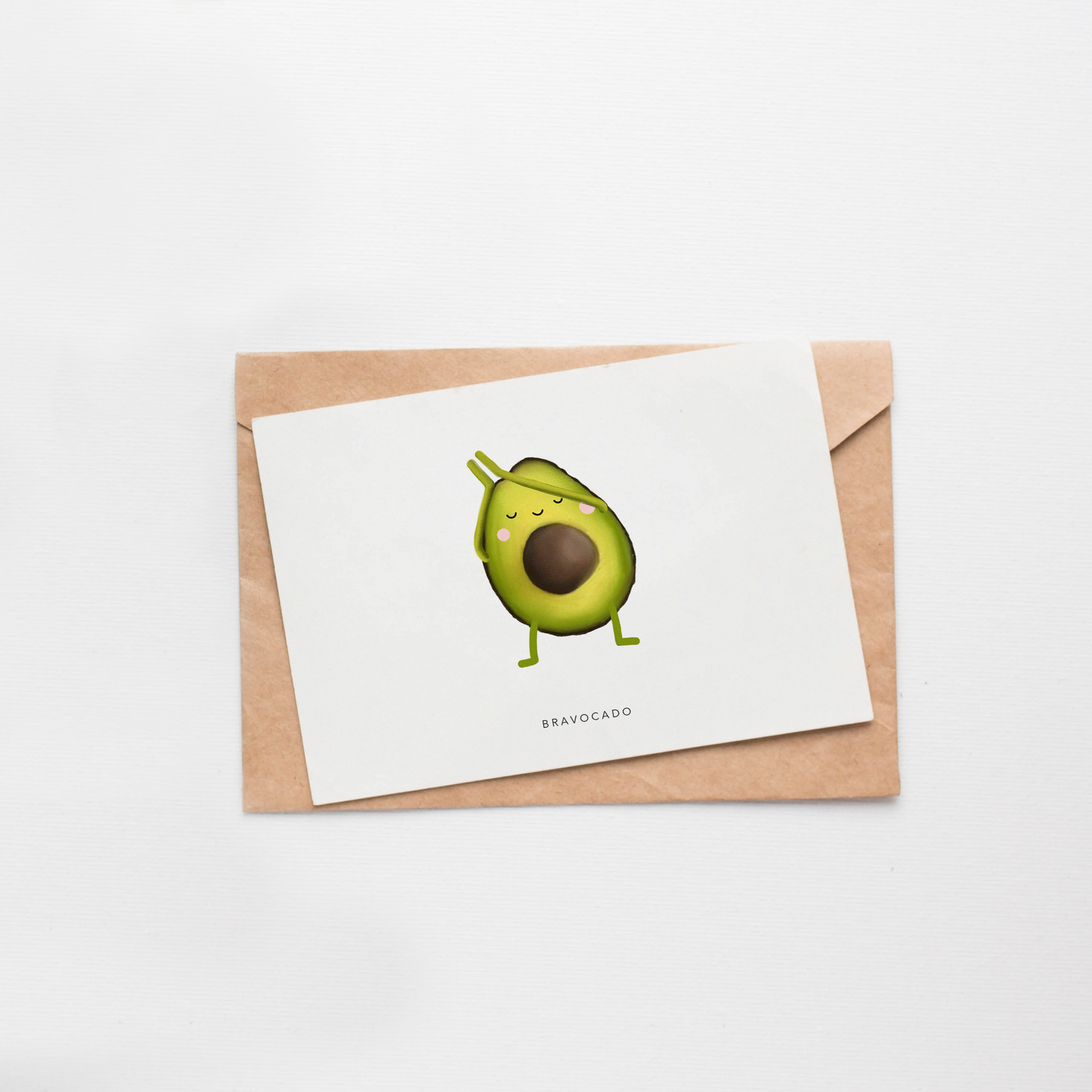 bravo, goed gedaan, postkaart