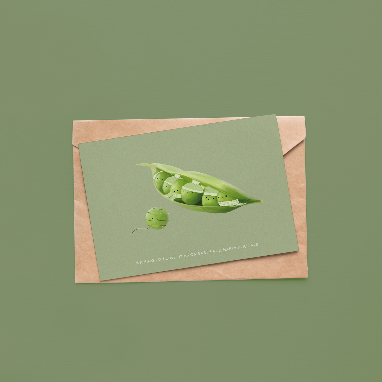 Wishing you love, peas on earth and happy holidays!
