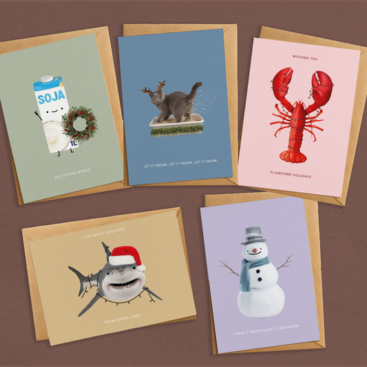 Kerstkaartjes Merry Misfits