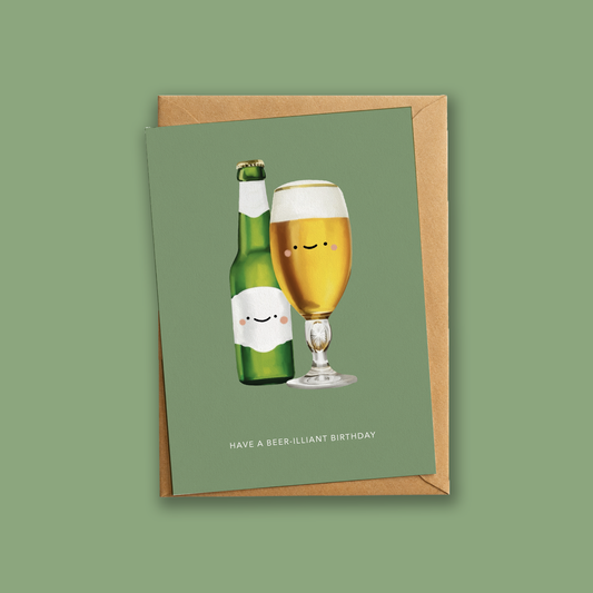 Beer-illiant birthday