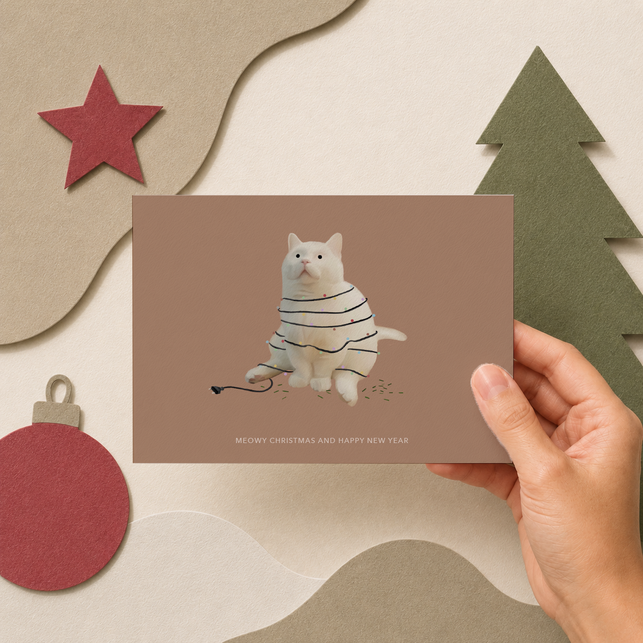 Meowy Christmas and happy new year!