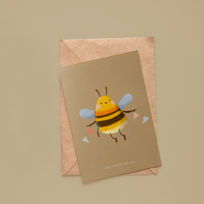 postkaart, lief, grappig, kaart, kaartje, verjaardagskaart